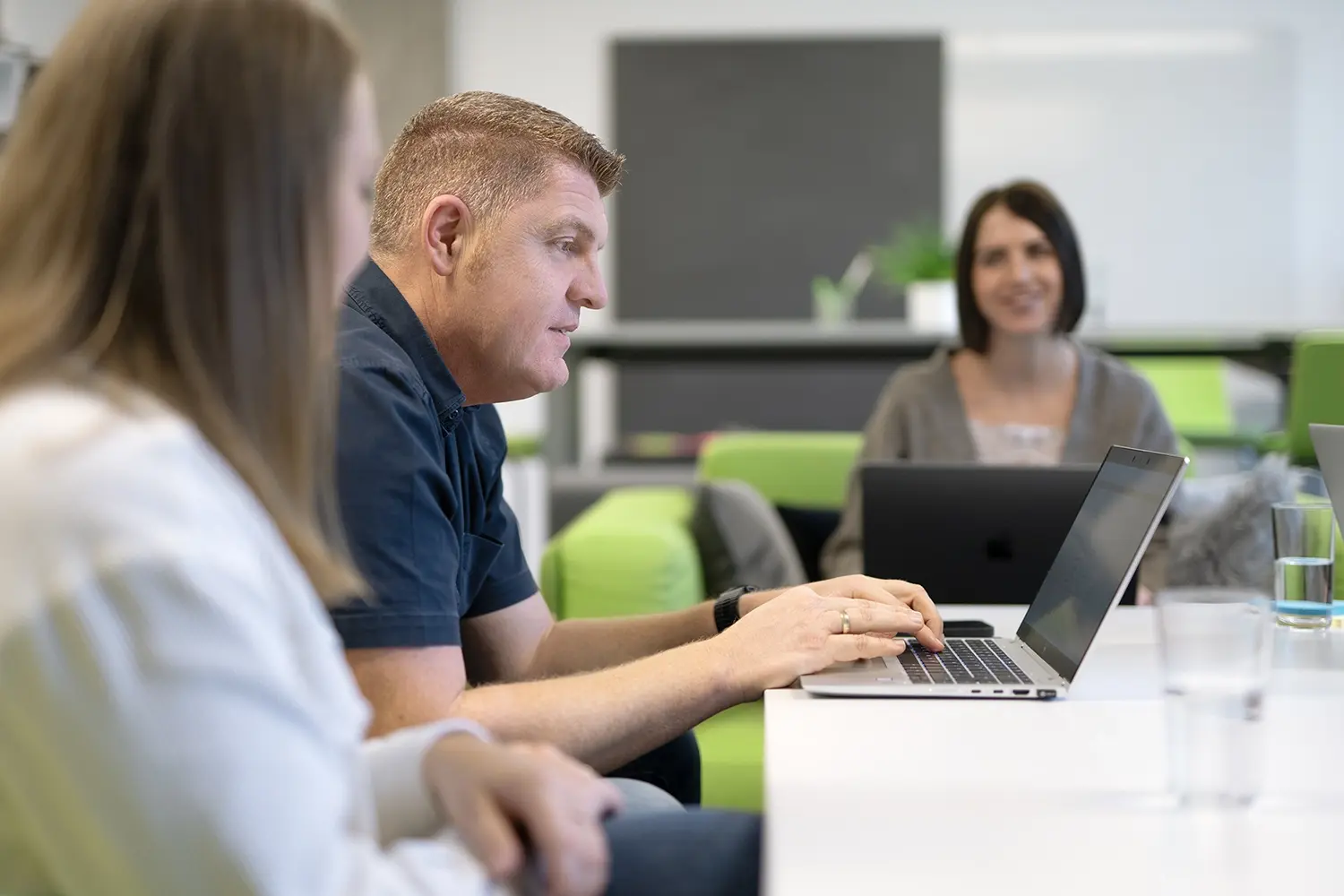 Abstimmung in Workshopraum