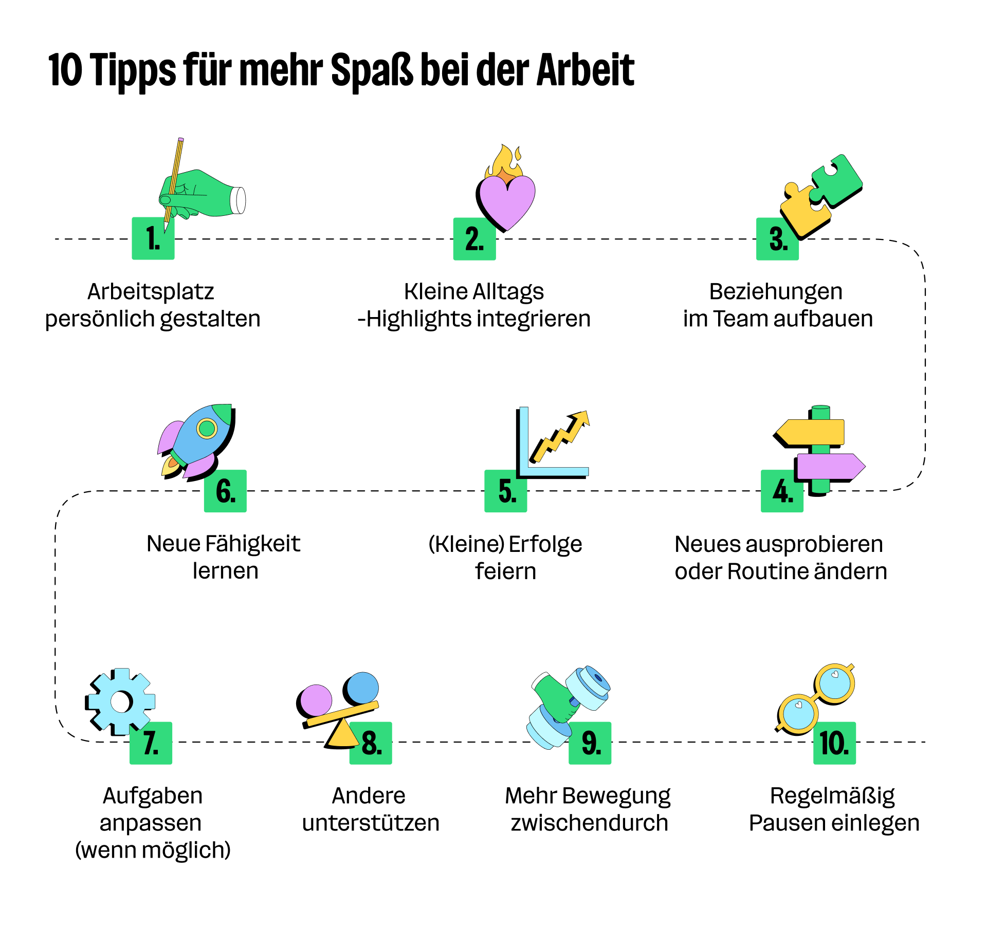 10 Tipps für mehr Spaß 10 Tipps für mehr Spaß