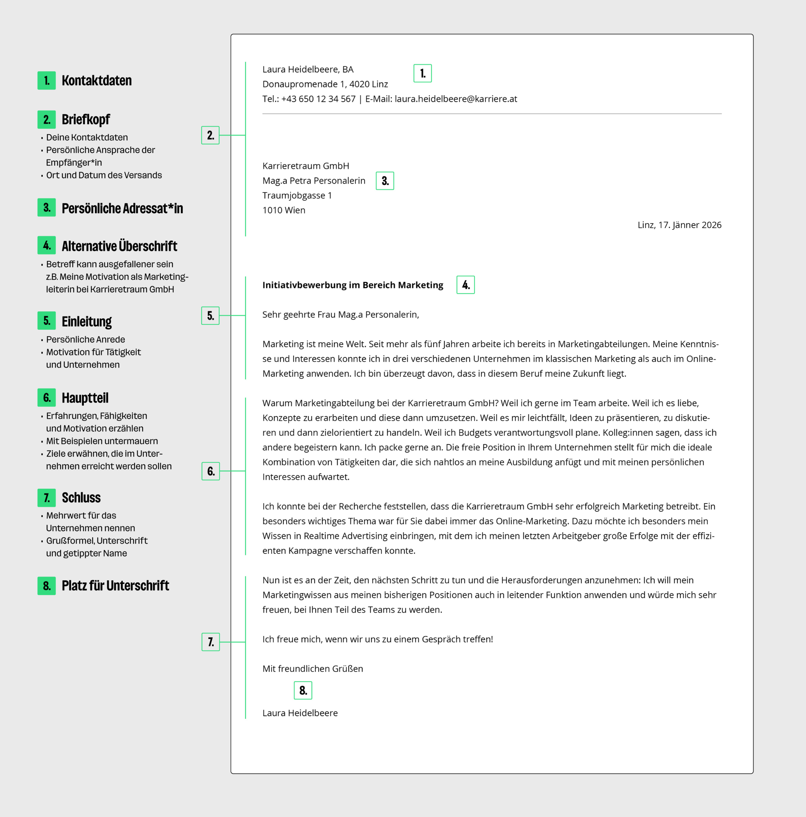 Wie ist ein Bewerbungsschreiben aufgebaut? Wie ist ein Bewerbungsschreiben aufgebaut?