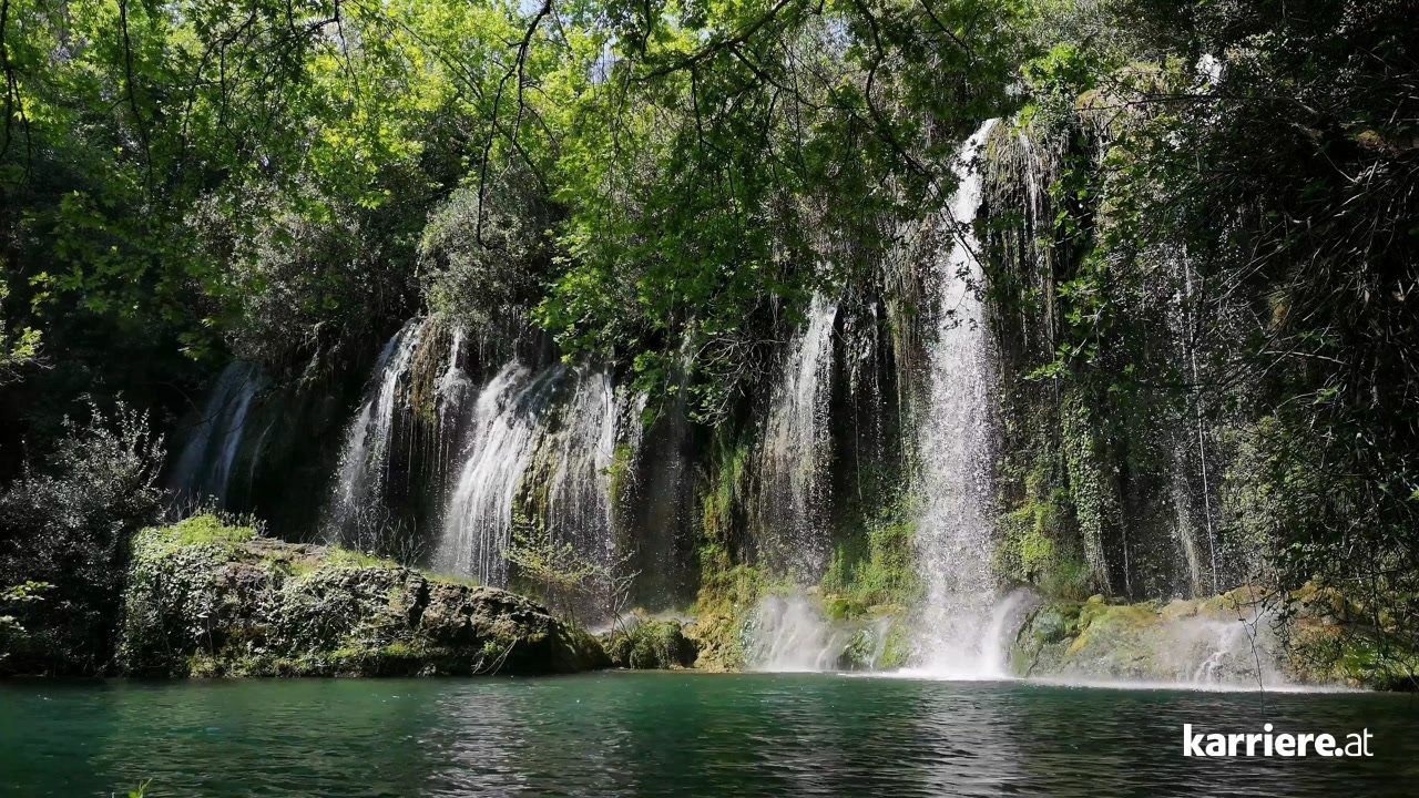 Waterfall Zoom Video Virtual Background